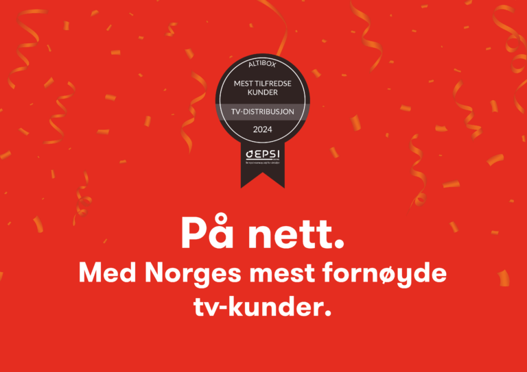 Altibox-partnerskapet har Norges mest fornøyde tv-kunder!
